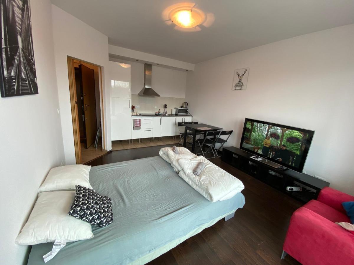 Ferienwohnung Apartament Przy Klifie Warschau Exterior foto
